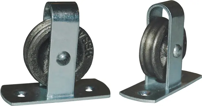 Produktfoto 1 von Stehrolle 496 Nut 6mm Grauguss m.Längsplatte u.gedrehter Nut BETZ