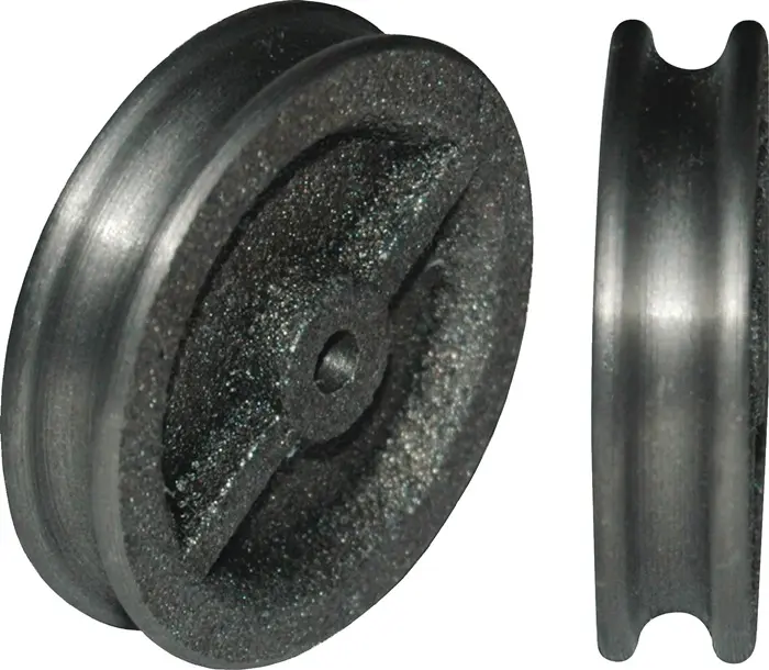Produktfoto 1 von Vogelrolle 470 Grauguss D.80mm Trgf.max.22kg Nut 8,5mm HBS-BETZ