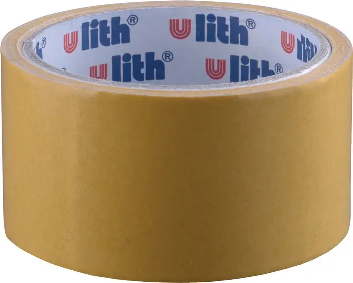 Produktfoto 1 von Doppelseitiges Verlegeband 468/E L.10m B.50mm beige Gesamtdicke 0,08mm Rl.ULITH