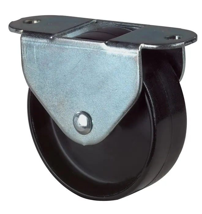 Produktfoto 1 von Kastenrolle D.16mm Trgf.30kg Material Ku.m.Platte BS ROLLEN