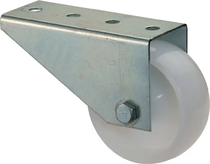 Produktfoto 1 von Torbockrolle D.80mm Trgf.50kg m.Platte Ku.BS ROLLEN