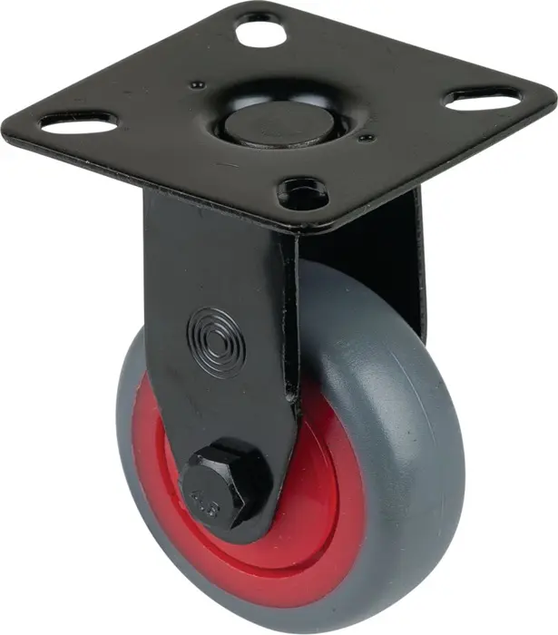 Produktfoto 1 von Bockrolle 75mm 75kg Kugell.60x60mm BS ROLLEN
