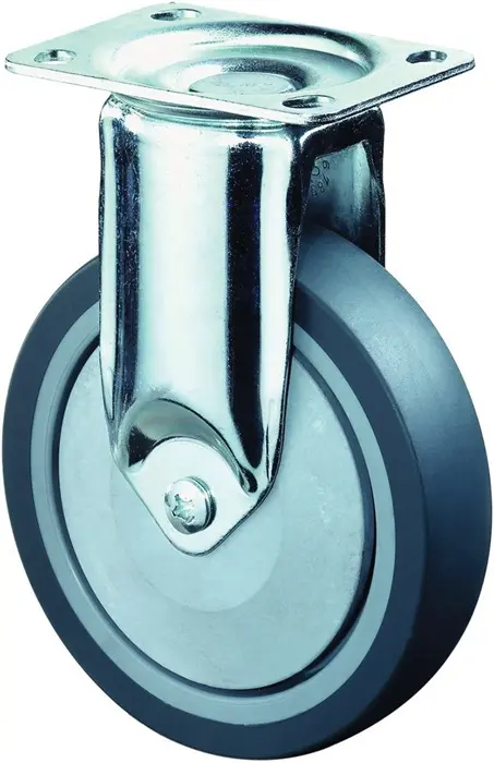 Produktfoto 1 von Bockrolle 125mm 100kg VG 95x70mm BS ROLLEN