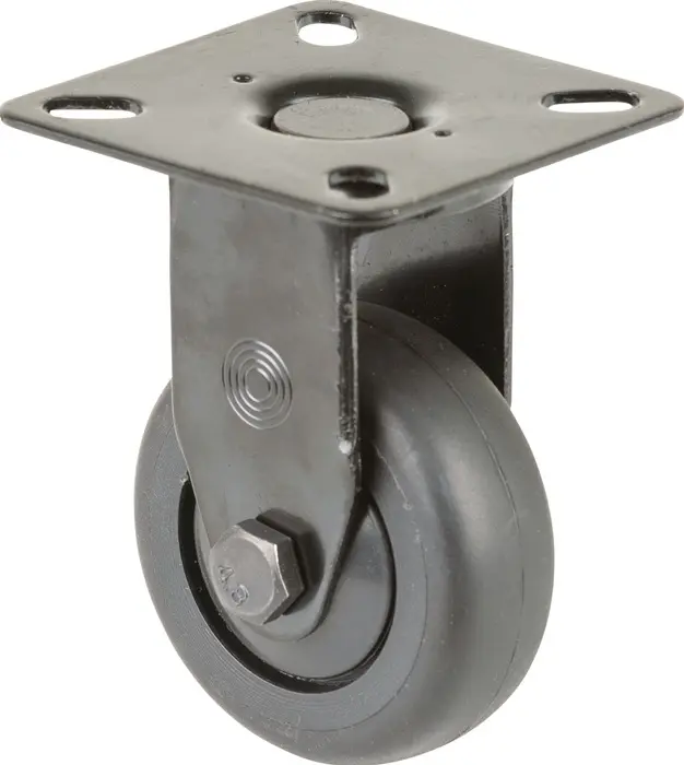 Produktfoto 1 von Bockrolle 50mm 50kg Gum.Kugell.60x60mm BS ROLLEN