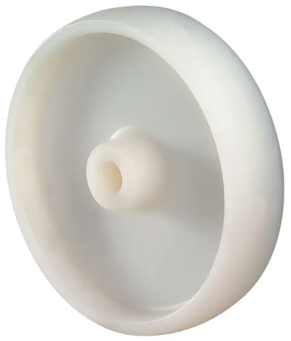 Produktfoto 1 von Ersatzrad D.80mm Trgf.150kg Ku.weiß Achs-D.12mm Nabenl.40mm BS ROLLEN