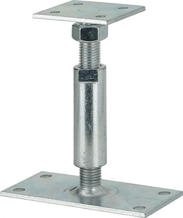 Produktfoto 1 von Podeststützenschuh 150x70/70x80mm STA blau verz.z.Schr.VORMANN