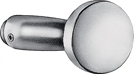 Produktfoto 1 von Türknopflochteil 478L LM F1/silberf.gekr.rd.60mm AMF