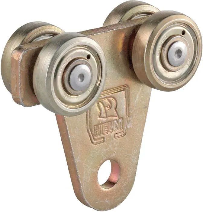 Produktfoto 1 von Rollapparat 1110 1110 f.Pro 100 STA verzinkt,gelb 45kg HELM