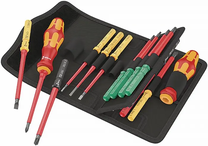 Produktfoto 1 von Schraubendrehersatz 17-tlg.univ.1 Tool Finder WERA