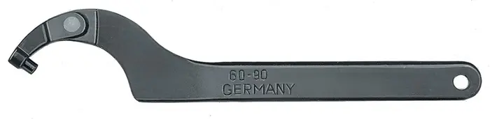 Produktfoto 1 von Gelenkhakenschlüssel No.776 C f.AD 35-60mm Zapfen-Ø 4mm AMF