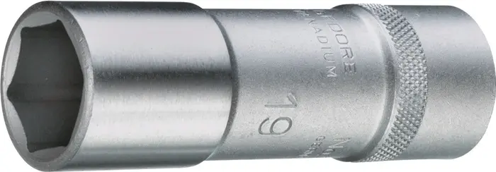 Produktfoto 1 von Steckschlüsseleinsatz 19 L 1/2 Zoll 6-kant SW 13mm L.77mm GEDORE