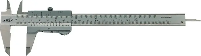 Produktfoto 1 von Taschenmessschieber DIN 862 DUO-FIX 150mm Schr./Momentf.eck.H.PREISSER