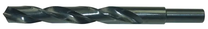 Spiralbohrer DIN 338 TypN D.15,5mm HSS rollgew.abg.Schaft Schaft-D.10mm kurz