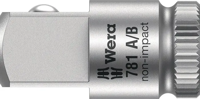 Produktfoto 1 von Vergrößerungsstück 781 A 1/4 " Antr.1/4 Zoll Abtrieb 3/8 Zoll L.25,2mm WERA