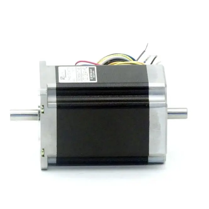 Produktfoto 1 von EC MOTION SIZE60 5-Phasen-Schrittmotor 0.72° 1.66Nm Litzen:10 1.4A 2-Wellenenden:8mm