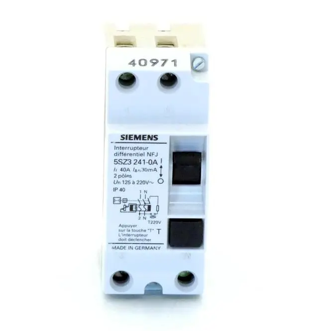 Produktfoto 1 von SIEMENS Fehlerstrom-Schutzschalter