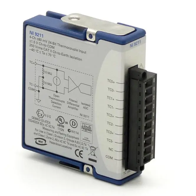 Produktfoto 1 von NATIONAL INSTRUMENTS Temperaturmessmodul NI 9211
