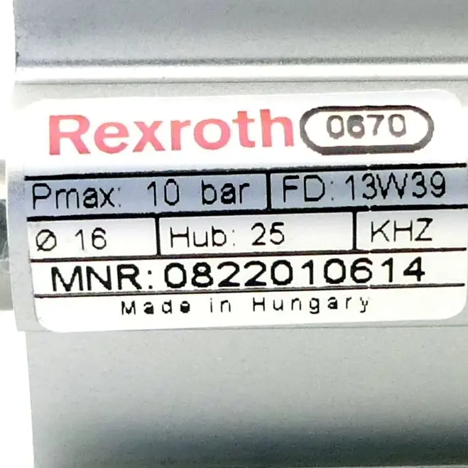 Produktfoto 1 von REXROTH Kurzhubzylinder