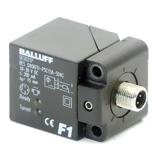 Produktfoto 1 von BALLUFF Induktiver Sensor BES Q40KFU-PSC15A-S04G