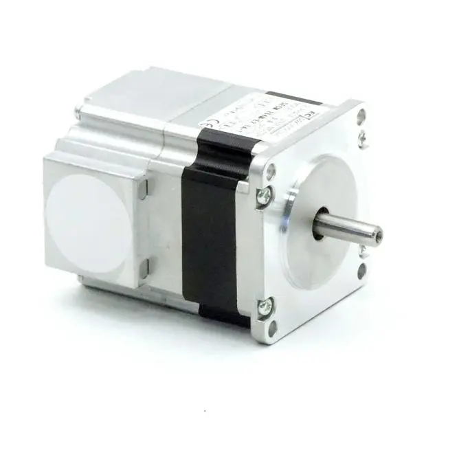 EC MOTION NEMA23 2-Phasen-Schrittmotor 0.9° 0.44Nm Anschlußkasten 2.0A Frontwelle:6.35mm