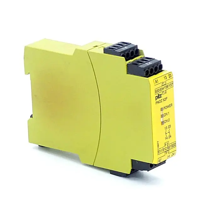 Produktfoto 1 von PILZ Not-Aus Schaltgerät PNOZ X2P 24VACDC 2n/o PNOZX2P24VACDC 2n/o