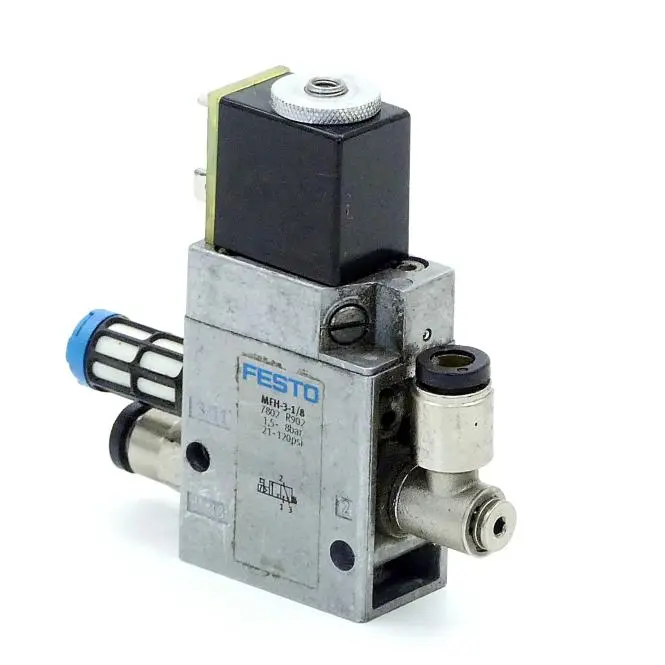Produktfoto 1 von FESTO Magnetventil MFH-3-1/8 + Magnetspule MSFG-24/42-50/60