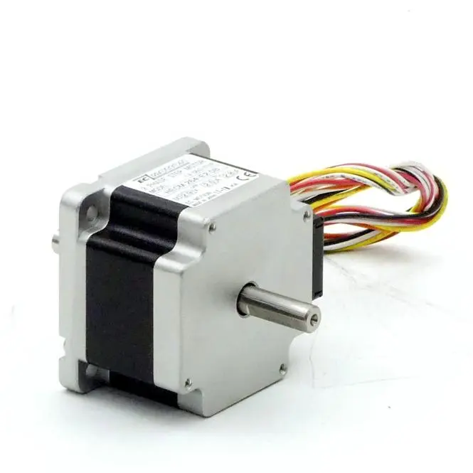 EC MOTION NEMA24 2-Phasen-Schrittmotor 1.8° 0.85NmLitzen:8 2.0A  2-Wellenenden:8mm