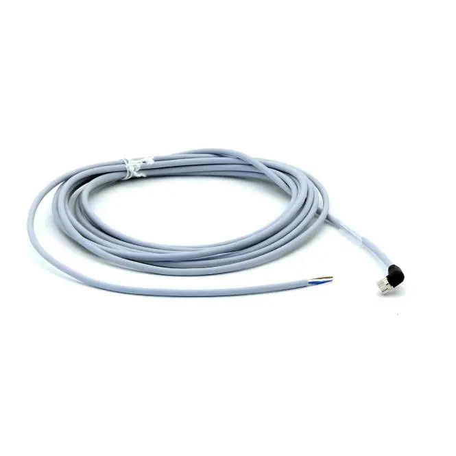 Produktfoto 1 von MURRELEKTRONIK M8 Bu. 90° A-kod. freies Ltg-ende PUR 4x0,25 grey 5m