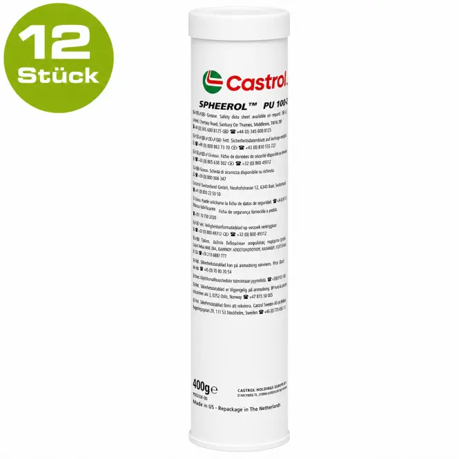 Produktfoto 1 von CASTROL 400 gr. Kartusche 12 Stück