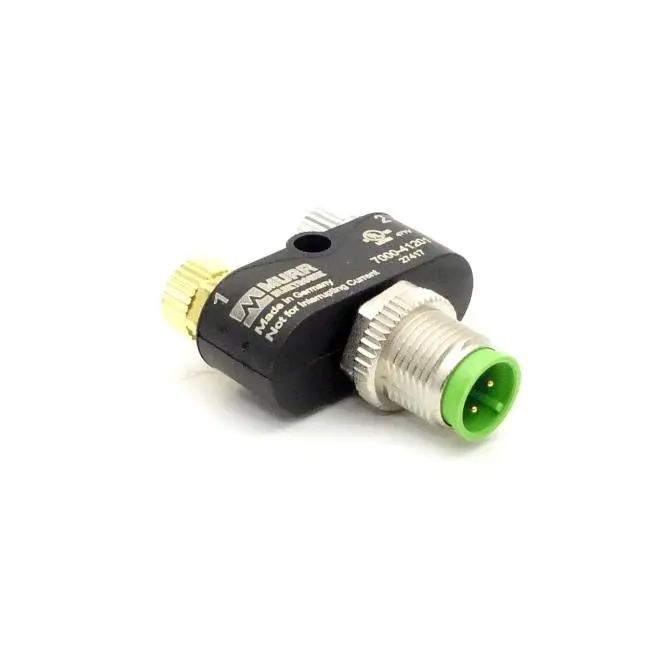 Produktfoto 1 von MURRELEKTRONIK T-Stück M12 St. / 2x M8 Bu. A-kod.
