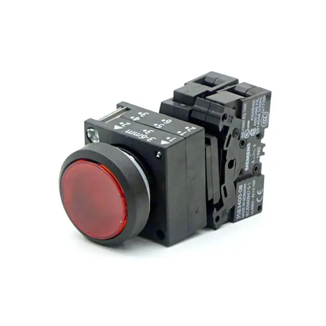 Produktfoto 1 von SIEMENS Drucktaster rot 3SB3245-0AA21