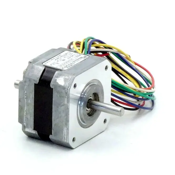 Produktfoto 1 von EC MOTION NEMA17 2-Phasen-Schrittmotor 1.8° 0.16Nm Litzen:6 0.4A 2-Wellenenden:5mm