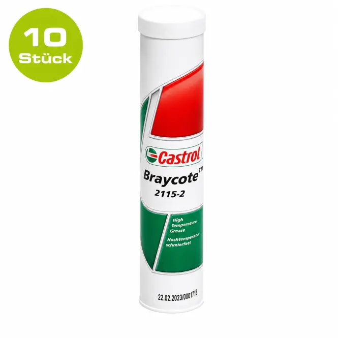 Produktfoto 1 von CASTROL 800 gr. Kartusche 10 Stück