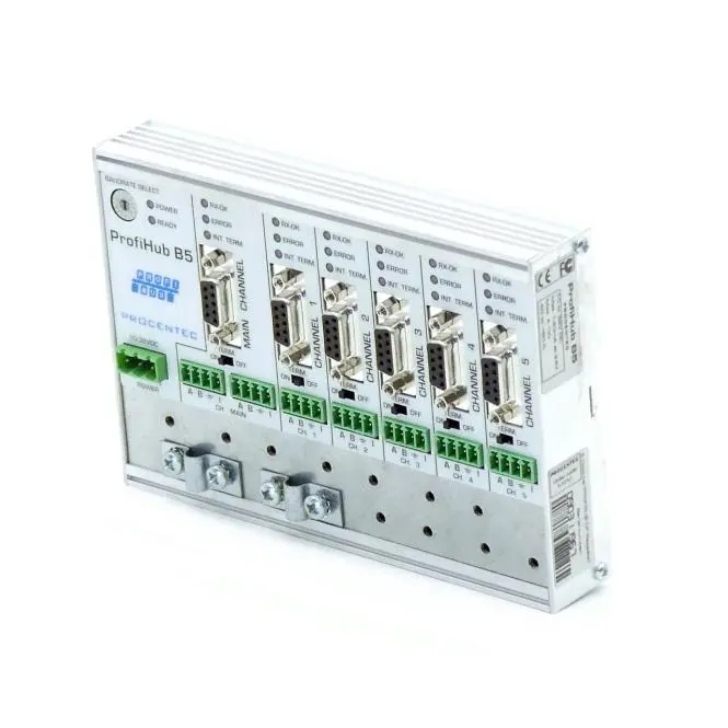 Produktfoto 1 von PROCENTEC Profibus DP Repeater ProfiHub B5 ProfiHub B5