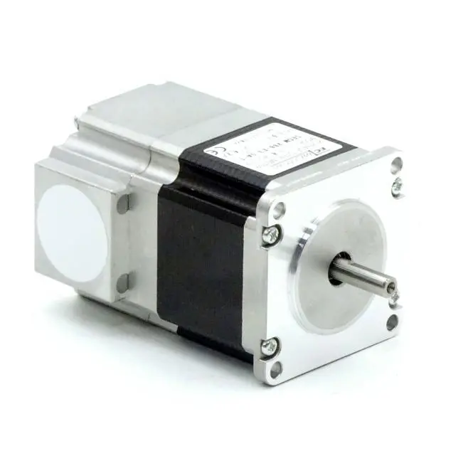 Produktfoto 1 von EC MOTION NEMA23 2-Phasen-Schrittmotor 1.8° 0.9Nm Anschlußkasten 3.0A Frontwelle:6.35mm