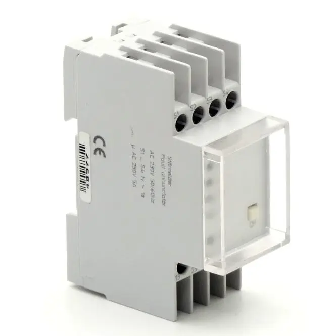 Produktfoto 1 von Störmelderelais T5570 AC 230V 5A mit Reset mit Klarsichtkappe