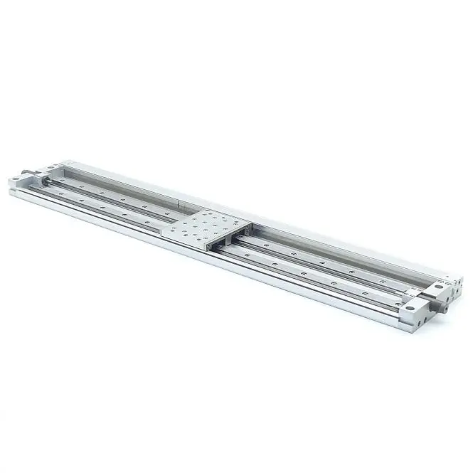 Produktfoto 1 von SMC Kolbenstangenloser Bandzylinder MY2HT25TFG-740H-XB11