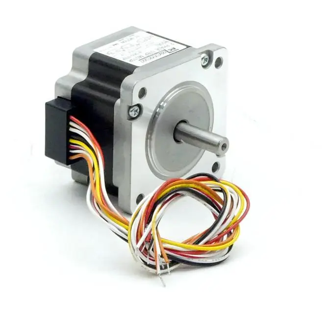 EC MOTION NEMA24 2-Phasen-Schrittmotor 1.8° 0.85Nm Litzen:8 3.0A 2-Wellenenden:8mm