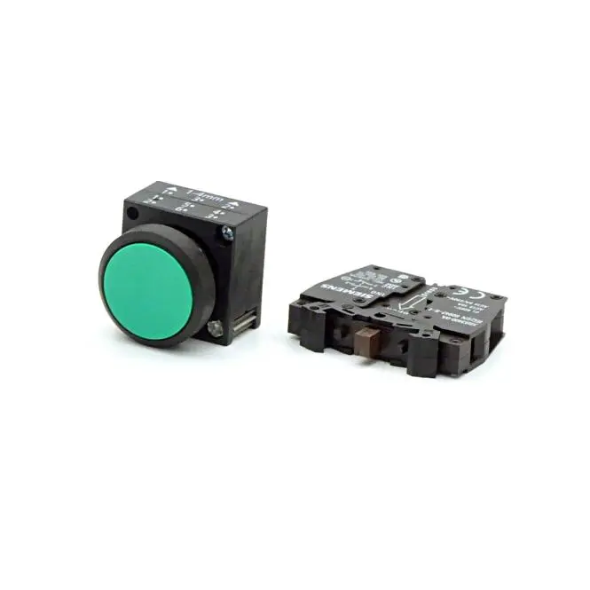 SIEMENS 2 Stück Drucktaster grün 3SB3201-0AA41