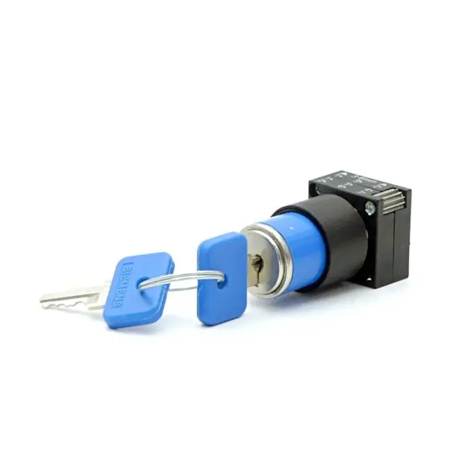 Produktfoto 1 von SIEMENS Schloss OMR blau 3SB3000-3AG11