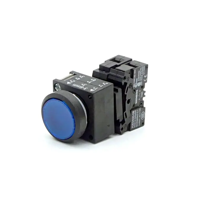 Produktfoto 1 von SIEMENS Drucktaster blau 3SB3245-0AA51