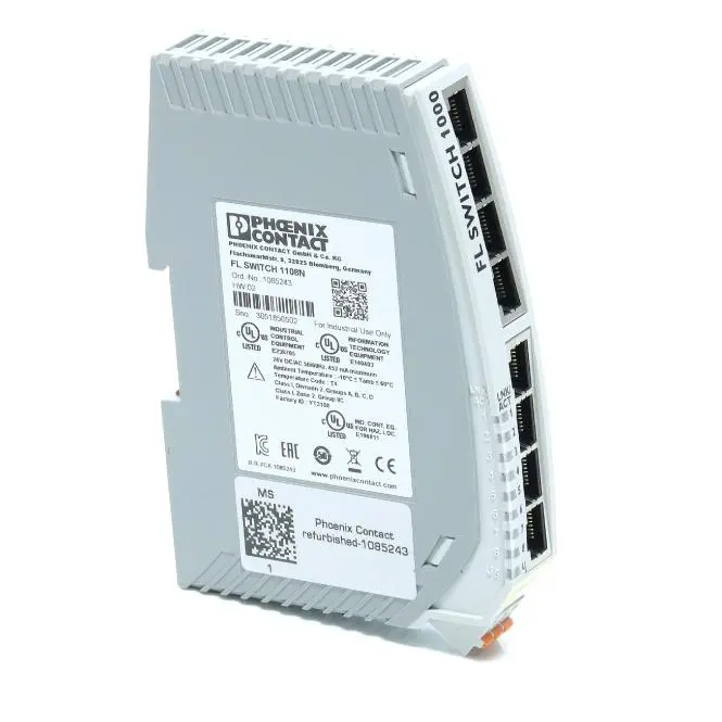 Produktfoto 1 von PHOENIX CONTACT Industrie-Ethernet-Switch FL SWITCH 1108N