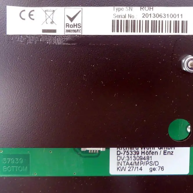 Produktfoto 1 von R&M Bedienfeld XML-2 E315391