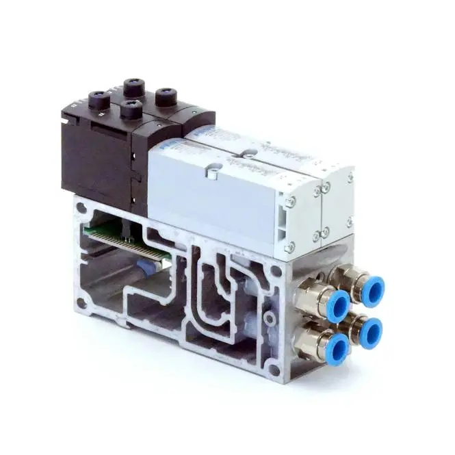 Produktfoto 1 von FESTO Magnetventil mit Verkettungsplatte 32N-AZD-A1-1T1L; VABV-S4-1HS-G14-2T2 539151; 546211