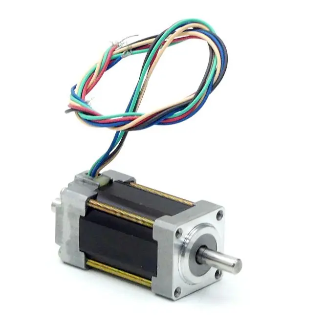 EC MOTION NEMA11 5-Phasen-Schrittmotor  0.72° ?Nm Litzen:5 0.8A 2-Wellenenden:?mm
