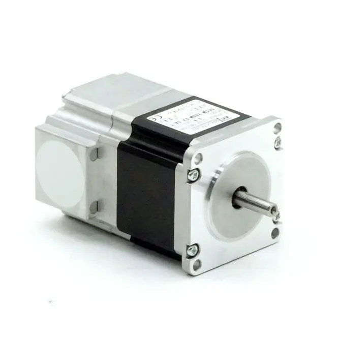 Produktfoto 1 von EC MOTION NEMA23 2-Phasen-Schrittmotor 0.9° 0.95Nm Anschlußkasten 2.0A Frontwelle:6.35mm