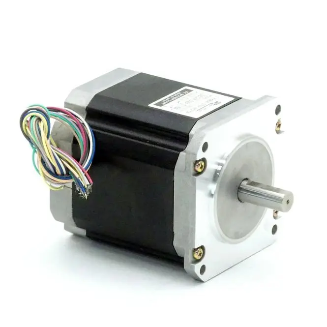 Produktfoto 1 von EC MOTION SIZE90 5-Phasen-Schrittmotor 0.72° 4.1Nm Litzen:10 1.4A 2-Wellenenden:12mm
