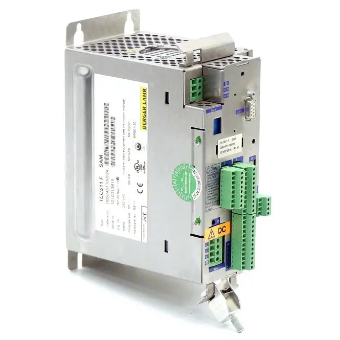 Produktfoto 1 von BERGER LAHR Positioniersteuerung für 3-Phasen Schrittmotoren mit Profibus-DP Feldbusschnittstelle und SAM Sicherheits-Modul TLC511F -/RM/SAM/PBDP TLC511 F