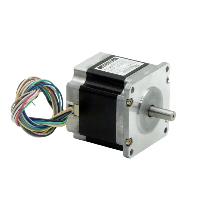 Produktfoto 1 von EC MOTION SIZE60 5-Phasen-Schrittmotor 0.72° 0.83Nm Litzen:10 1.4A Frontwelle:8mm