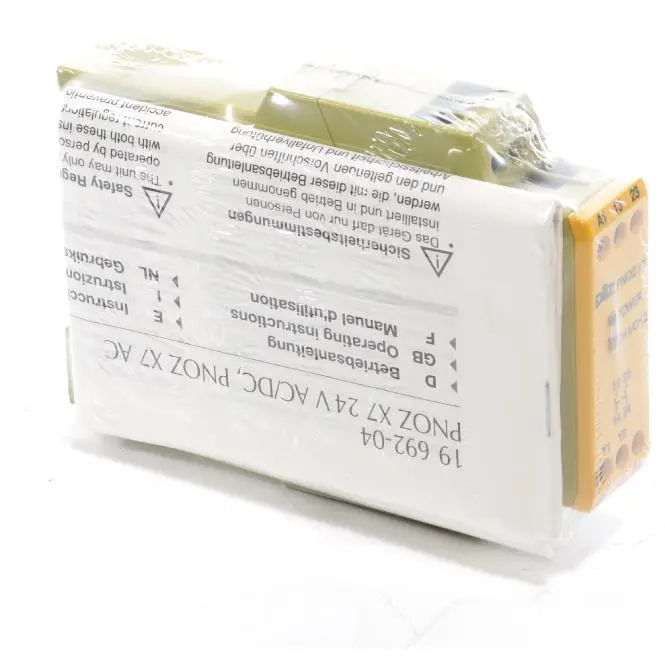 Produktfoto 1 von PILZ Sicherheitsschaltgerät PNOZ X7 24VACDC 2n/o